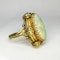 Arts and Crafts Opal Ring - Saddingtons Jewellery Stand 375 - image 2