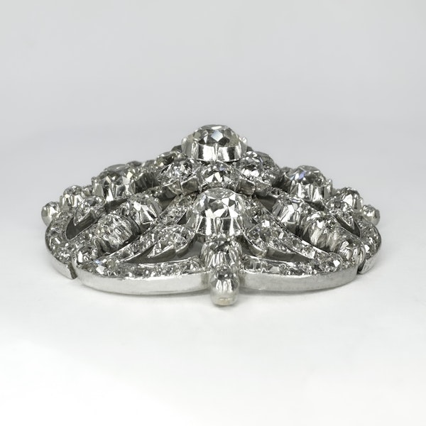 Victorian 16ct Old Cut Diamond Pendant - Saddingtons Jewellery Stand 375 - image 4