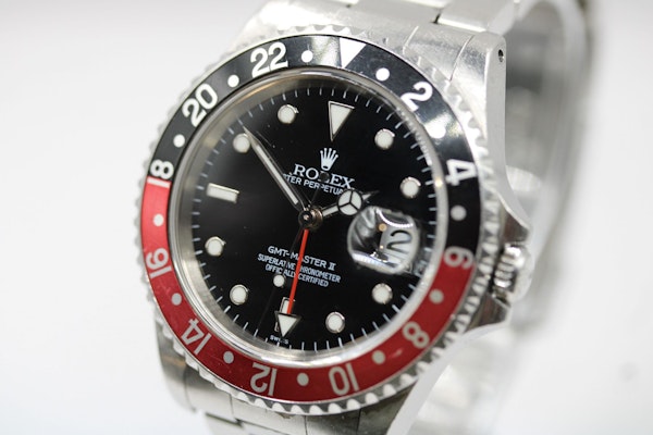 Rolex GMT Master 16710 'Coke' - Full unpolished Set from 1999 Serviced - image 5