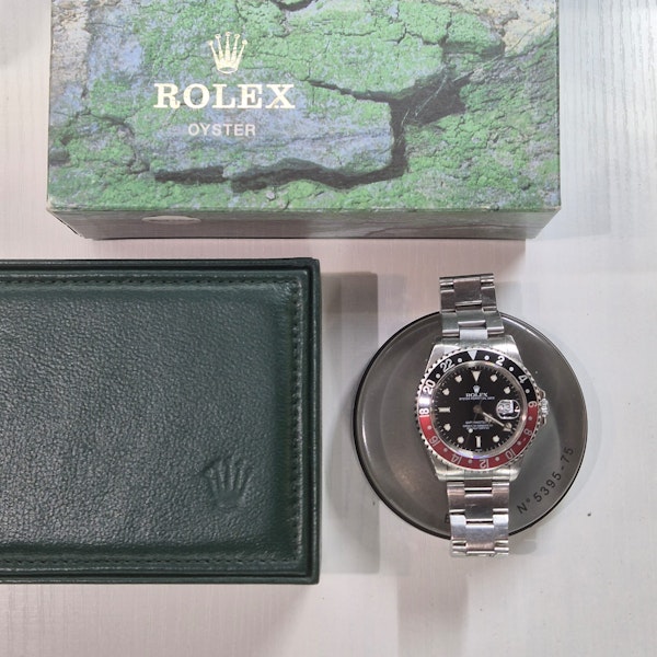 Rolex GMT Master 16710 'Coke' - Full unpolished Set from 1999 Serviced - image 13