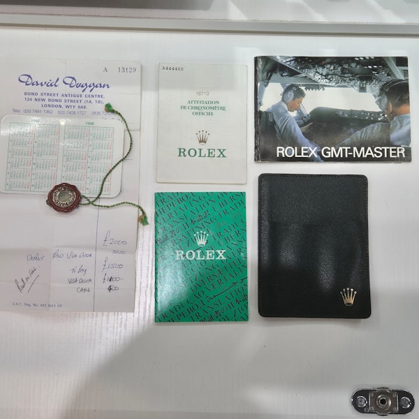 Rolex GMT Master 16710 'Coke' - Full unpolished Set from 1999 Serviced - image 15