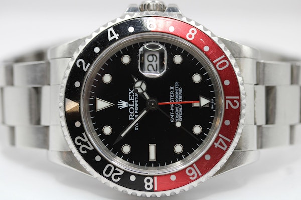 Rolex GMT Master 16710 'Coke' - Full unpolished Set from 1999 Serviced - image 9