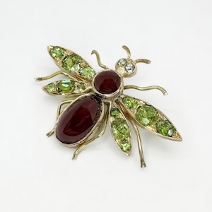Antique Edwardian Bug Brooch - Saddingtons Jewellery Stand 375