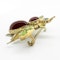 Antique Edwardian Bug Brooch - Saddingtons Jewellery Stand 375 - image 3
