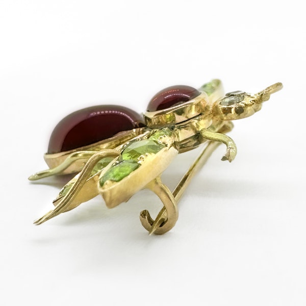 Antique Edwardian Bug Brooch - Saddingtons Jewellery Stand 375 - image 3