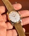 1951 Longines Marshall Fancy Crab Claw Lugs - Honeycomb Waffle Dial - Like New Unpolished - image 2