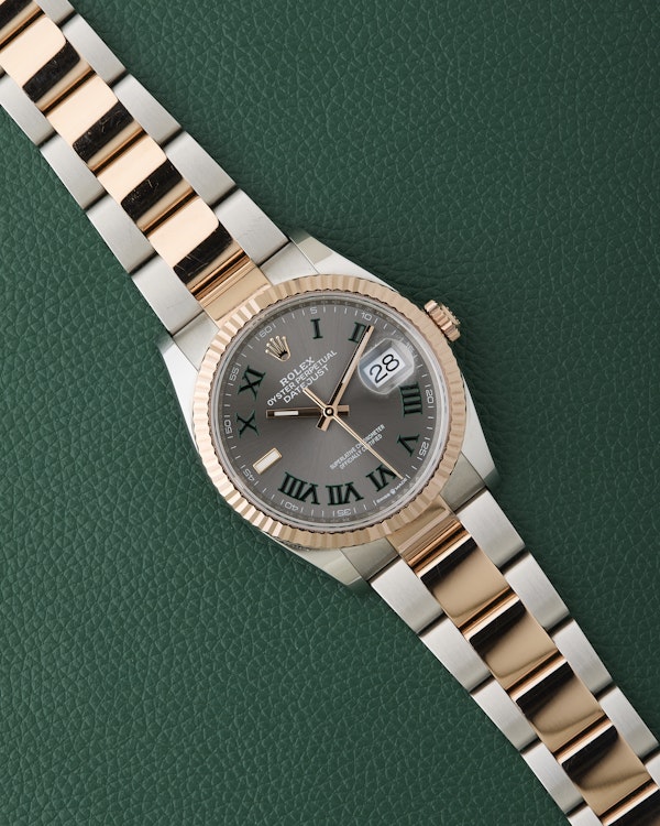Rolex Ref.126231 Datejust 36 Wimbledon Dial Two Tone Full Set 2024 - image 2