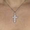 Antique Victorian Diamond Cross Pendant - Saddingtons Jewellery Stand 375 - image 1