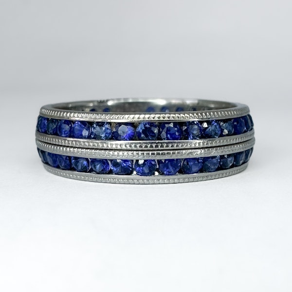 Stacking Sapphire Eternity Rings - Saddingtons Jewellery Stand 375 - image 2