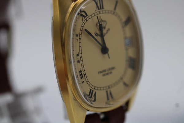 Favre-Leuba 6600-51 Jordanian Crown cipher Dial - image 4