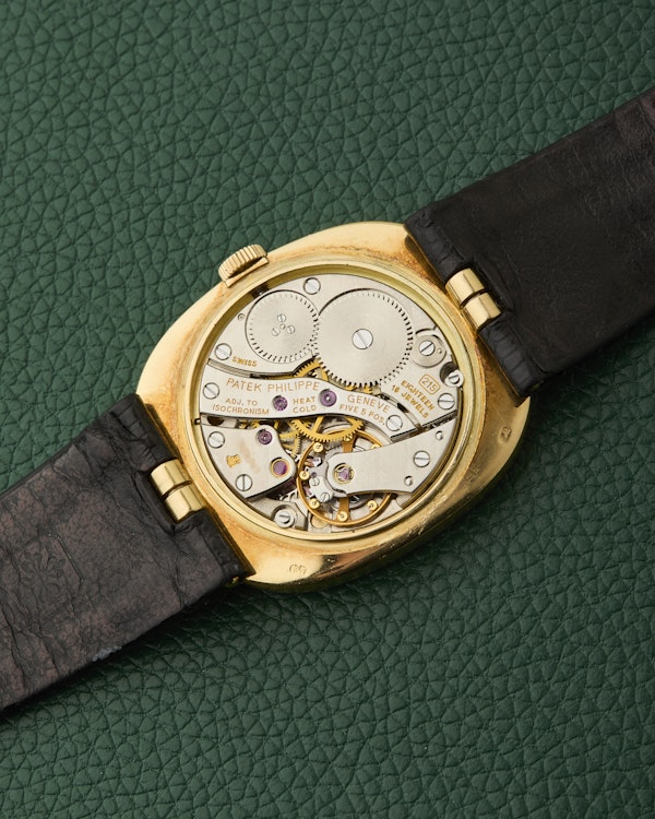 Patek Philippe Ref.3848 Ellipse Asprey 18k Blue Sunburst Dial - image 10