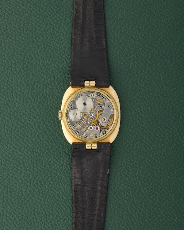 Patek Philippe Ref.3848 Ellipse Asprey 18k Blue Sunburst Dial - image 11