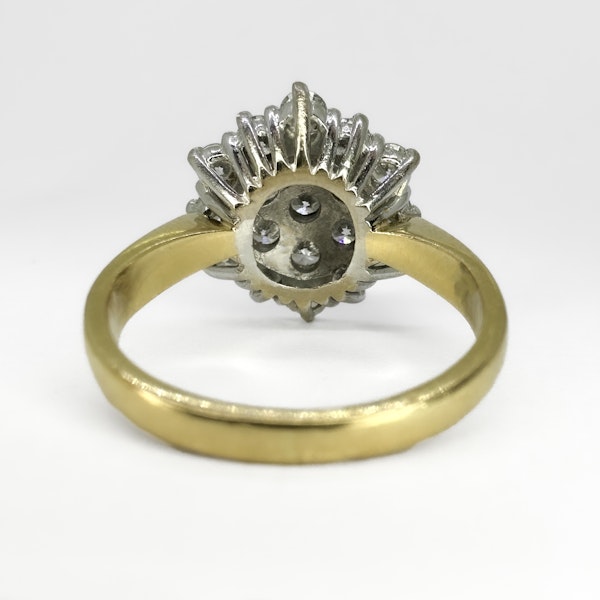Diamond Halo Cluster Ring - Saddingtons Jewellery Stand 375 - image 3