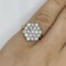 Diamond Halo Cluster Ring - Saddingtons Jewellery Stand 375 - image 5