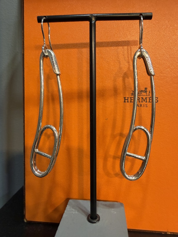 Hermes Boucles d'oreilles punk earrings - image 2