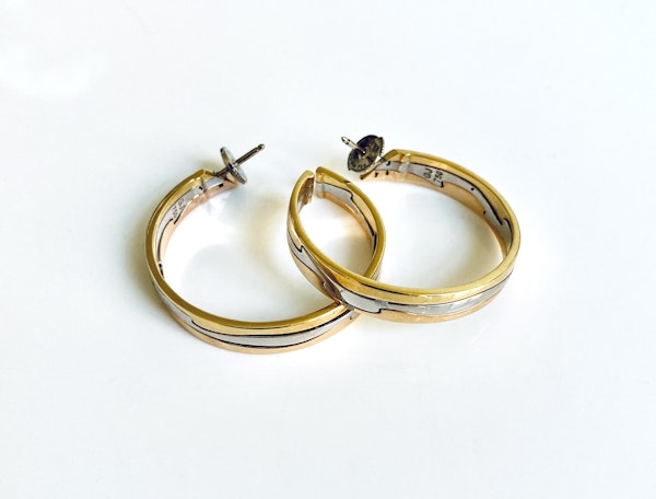 Georg Jensen Gold Fusion earrings - image 2