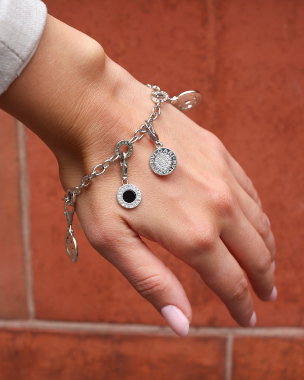 Iconic Bvlgari Tondo Multi-Charm Bracelet - image 1