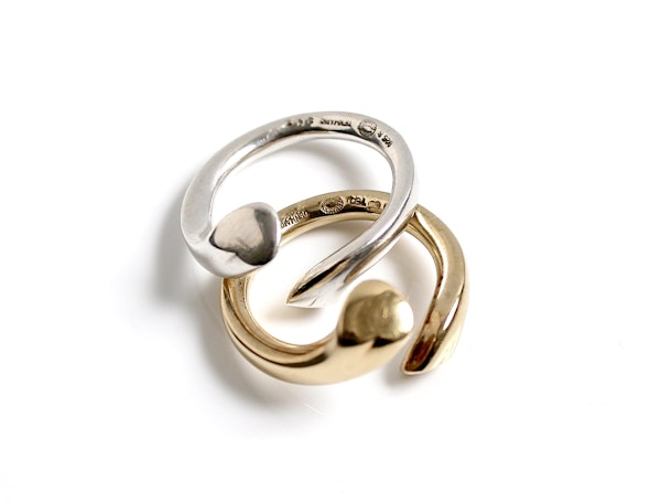Georg Jensen "Devoted Heart" ring - image 2