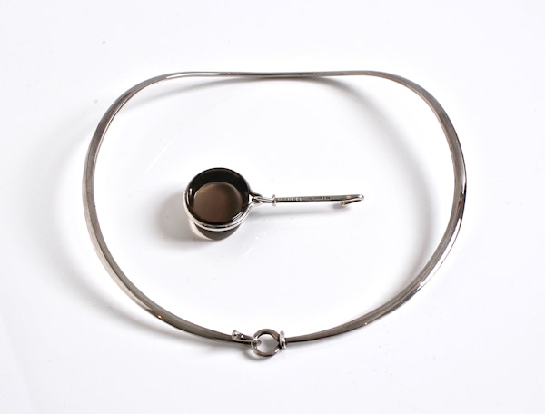 Georg Jensen Torun Neckring & Pendant - image 3