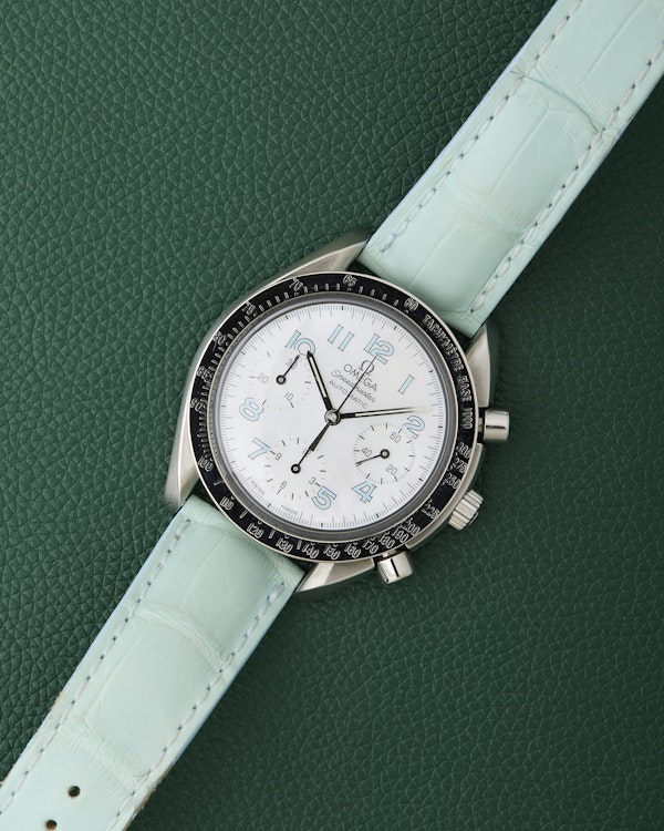 Omega Ref. 175.0041 Speedmaster Mother of Pearl Light Blue 1998 - image 3