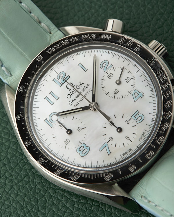 Omega Ref. 175.0041 Speedmaster Mother of Pearl Light Blue 1998 - image 7