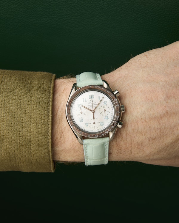 Omega Ref. 175.0041 Speedmaster Mother of Pearl Light Blue 1998 - image 17