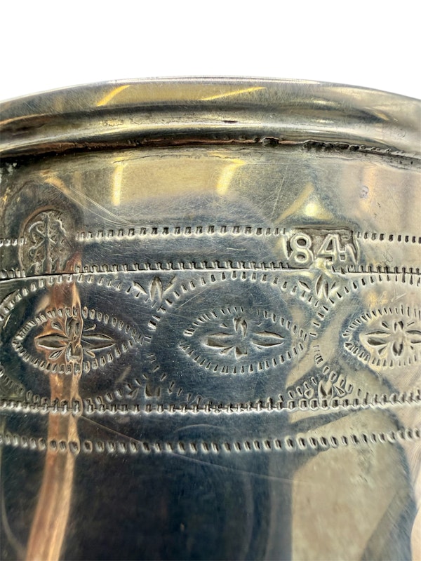 19th century Russian silver travelling mugs, St Petersburg, c.1810 by Alexander Yashimov. - image 5