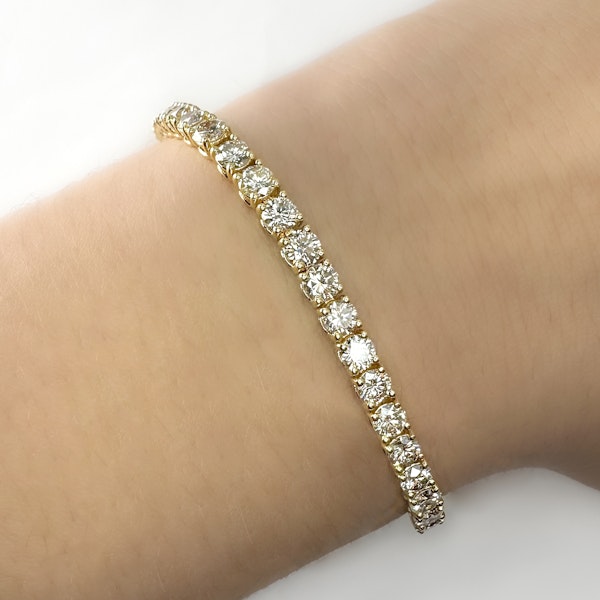 7.5ct Diamond Tennis Bracelet - Saddingtons Jewellery Stand 375 - image 1
