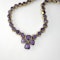 Antique Victorian Amethyst Necklace - Saddingtons Jewellery Stand 375 - image 4