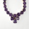 Antique Victorian Amethyst Necklace - Saddingtons Jewellery Stand 375 - image 2