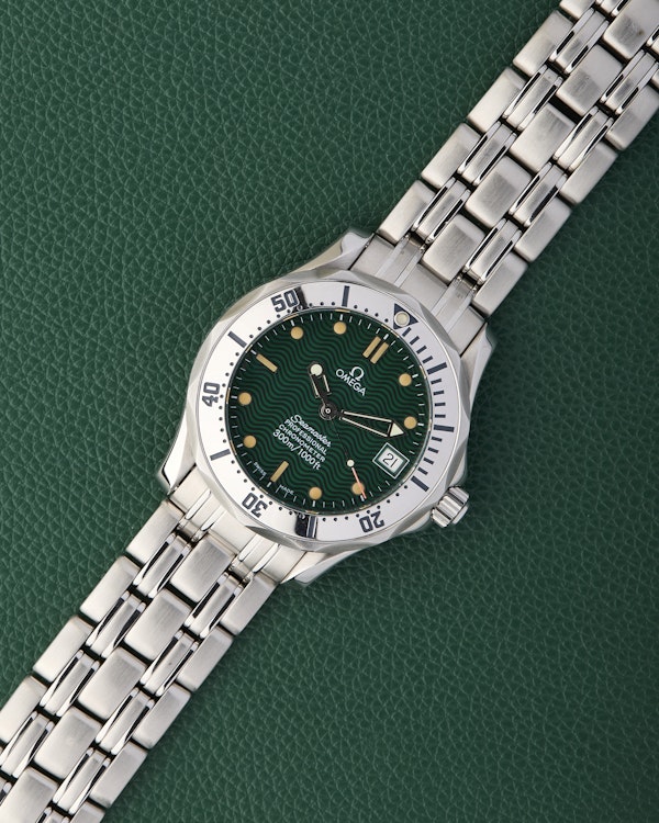 Omega Ref. 2553.41.00 Seamaster Jacques Mayol Limited Edition Green Full Set 1997 - image 3