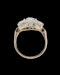 Antique diamond cluster engagement ring sku 8797 DBGEMS - image 2