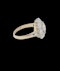 Antique diamond cluster engagement ring sku 8797 DBGEMS - image 4
