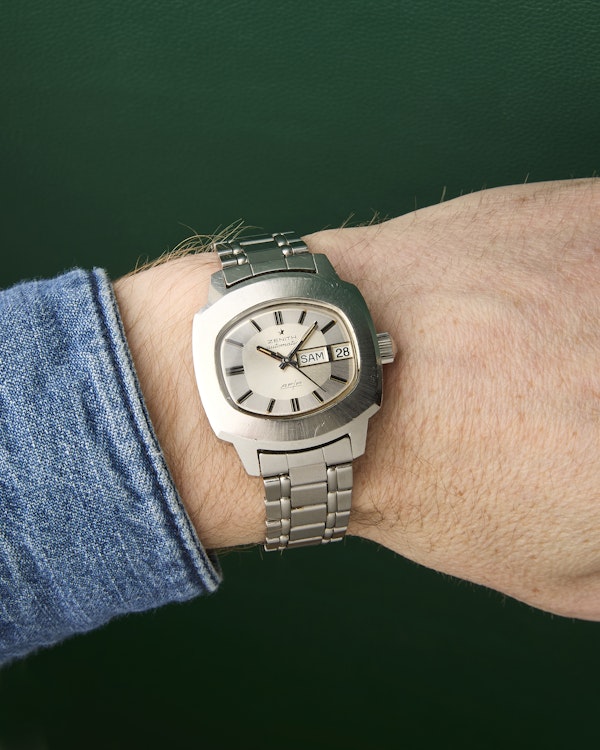 Zenith Defy AF/P Ref. A792 Day Date Cushion Shaped Automatic 1970 - image 16