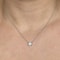 Tiffany & Co Solitaire Pendant 0.86ct - Saddingtons Jewellery Stand 375 - image 2