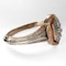 Antique Rose Gold & Platinum Diamond Bangle - Saddingtons Jewellery Stand 375 - image 2