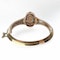 Antique Rose Gold & Platinum Diamond Bangle - Saddingtons Jewellery Stand 375 - image 4