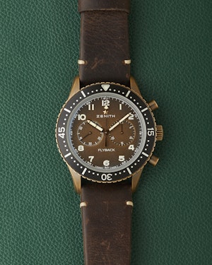 Zenith Tipo CP-2 Bronze Pilot Ref. 29.2240.405/18.c801 Flyback Full Set 2022