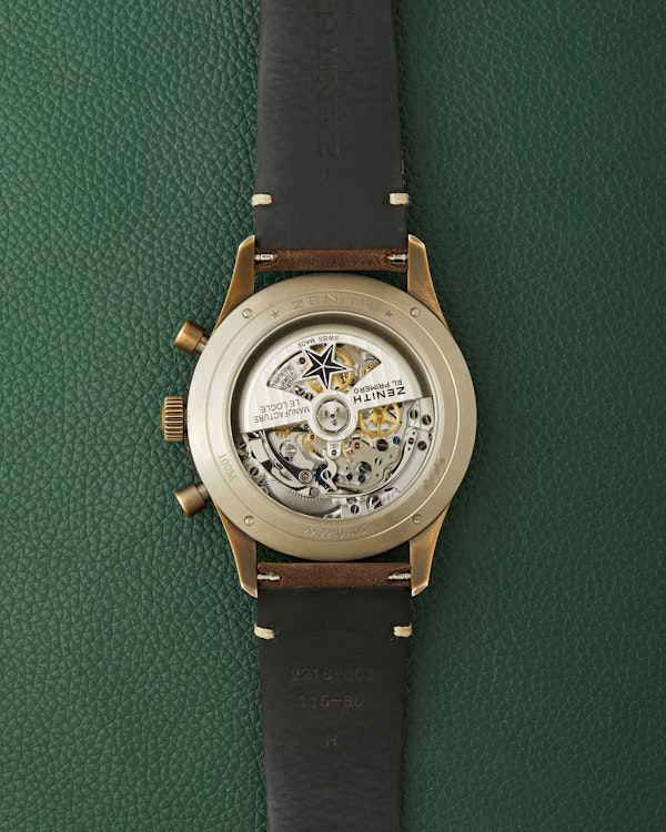 Zenith Tipo CP-2 Bronze Pilot Ref. 29.2240.405/18.c801 Flyback Full Set 2022 - image 8