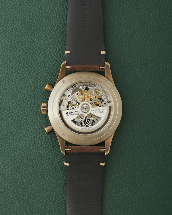 Zenith Tipo CP-2 Bronze Pilot Ref. 29.2240.405/18.c801 Flyback Full Set 2022 - image 9