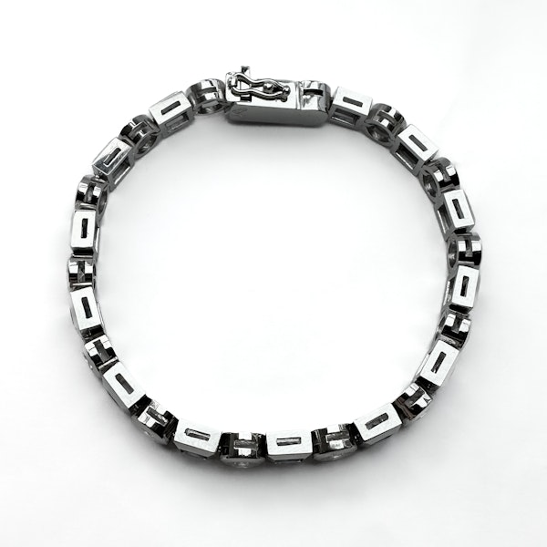 1950’s Sapphire & Diamond Bracelet - Saddingtons Jewellery Stand 375 - image 6