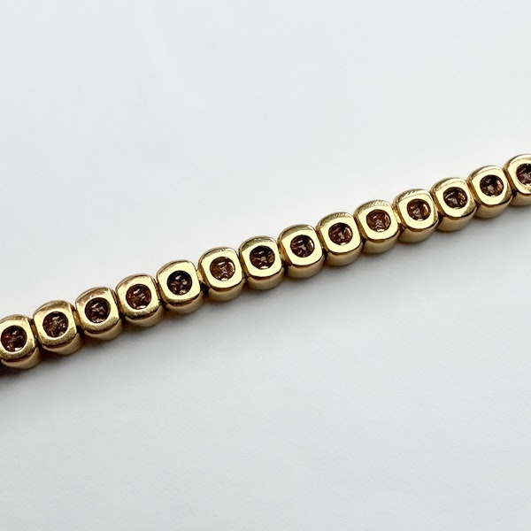 Natural Pink Diamond Line Bracelet - Saddingtons Jewellery Stand 375 - image 4