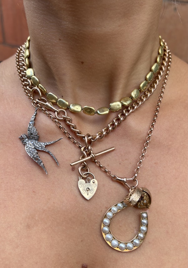 Gold Necklace & Pendant Combinations Available at Spectrum Antiques - image 1