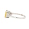 Vintage Yellow Sapphire and Diamond Ring - Charlotte Sayers - image 4