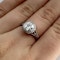 Edwardian Diamond Cluster Ring 1.2ct - Saddingtons Jewellery Stand 375 - image 4