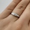 Vintage 3 Stone Diamond Ring - Saddingtons Jewellery Stand 375 - image 2