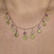 Arts and Crafts Suffragette Fringe Necklace - Saddingtons Jewellery Stand 375 - image 1