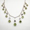 Arts and Crafts Suffragette Fringe Necklace - Saddingtons Jewellery Stand 375 - image 3