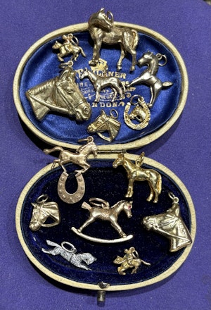 9 carat horse charms - Spectrum Antiques