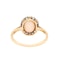 Edwardian Opal and Diamond Cluster Ring - Charlotte Sayers - image 3